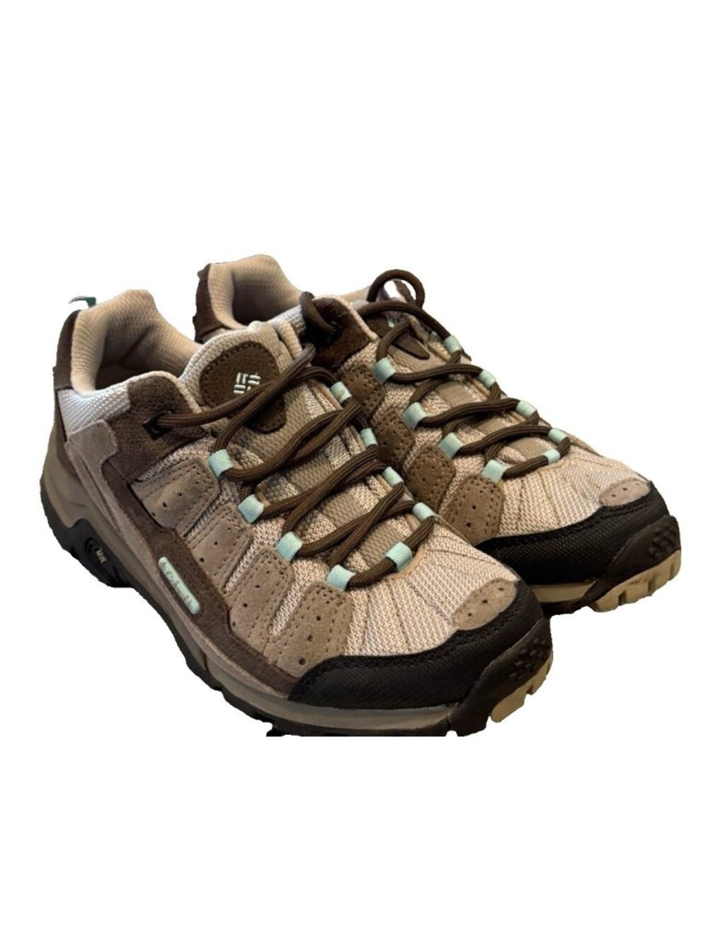 Columbia Pima Brown Hiking Trail Outdoor Lace Up Suede Shoes Waterproof Size 8